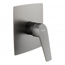 Змішувач для душу прихованого монтажу GENEBRE KLOE Brushed Metal Графіт 69115345266